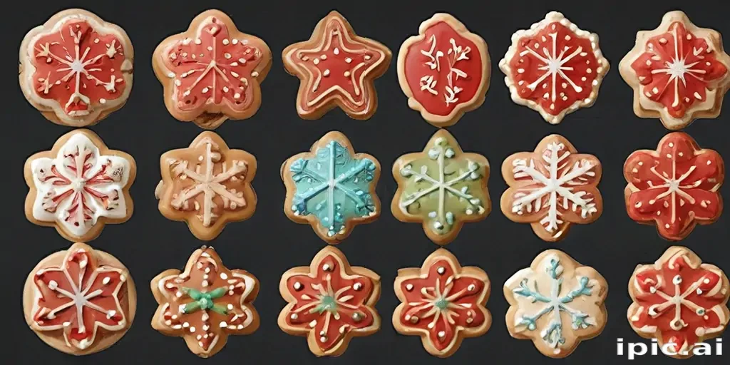 clip art christmas cookies