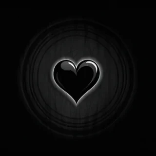 black heart wallpaper