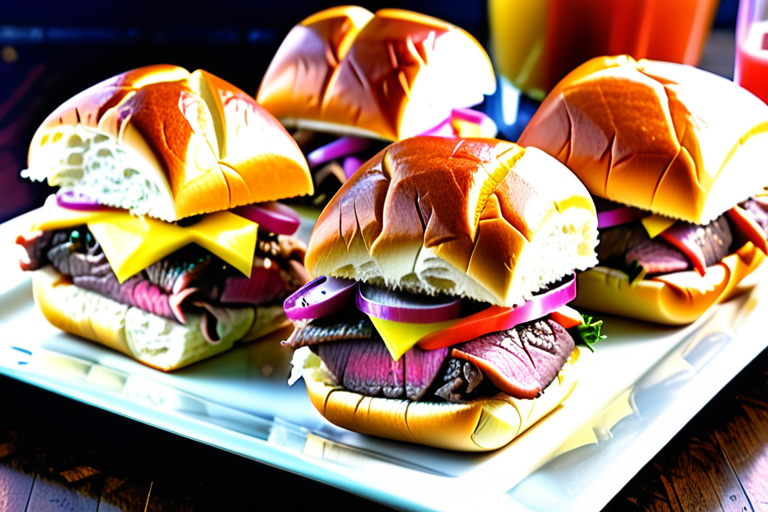 roast beef sliders hawaiian rolls