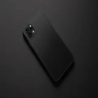 black background phone