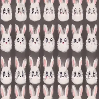 cute bunny background