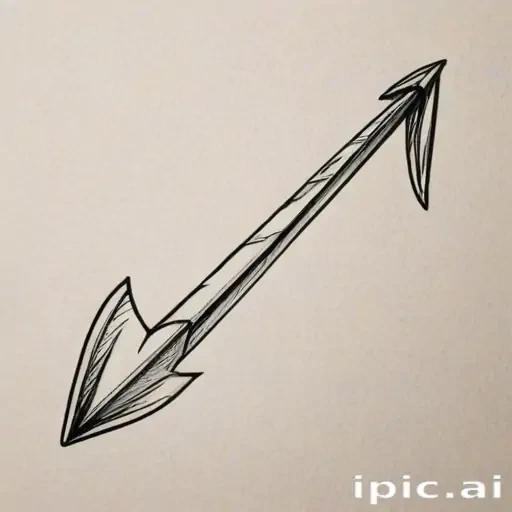 drawn arrow