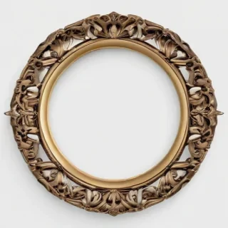 oval frame clipart