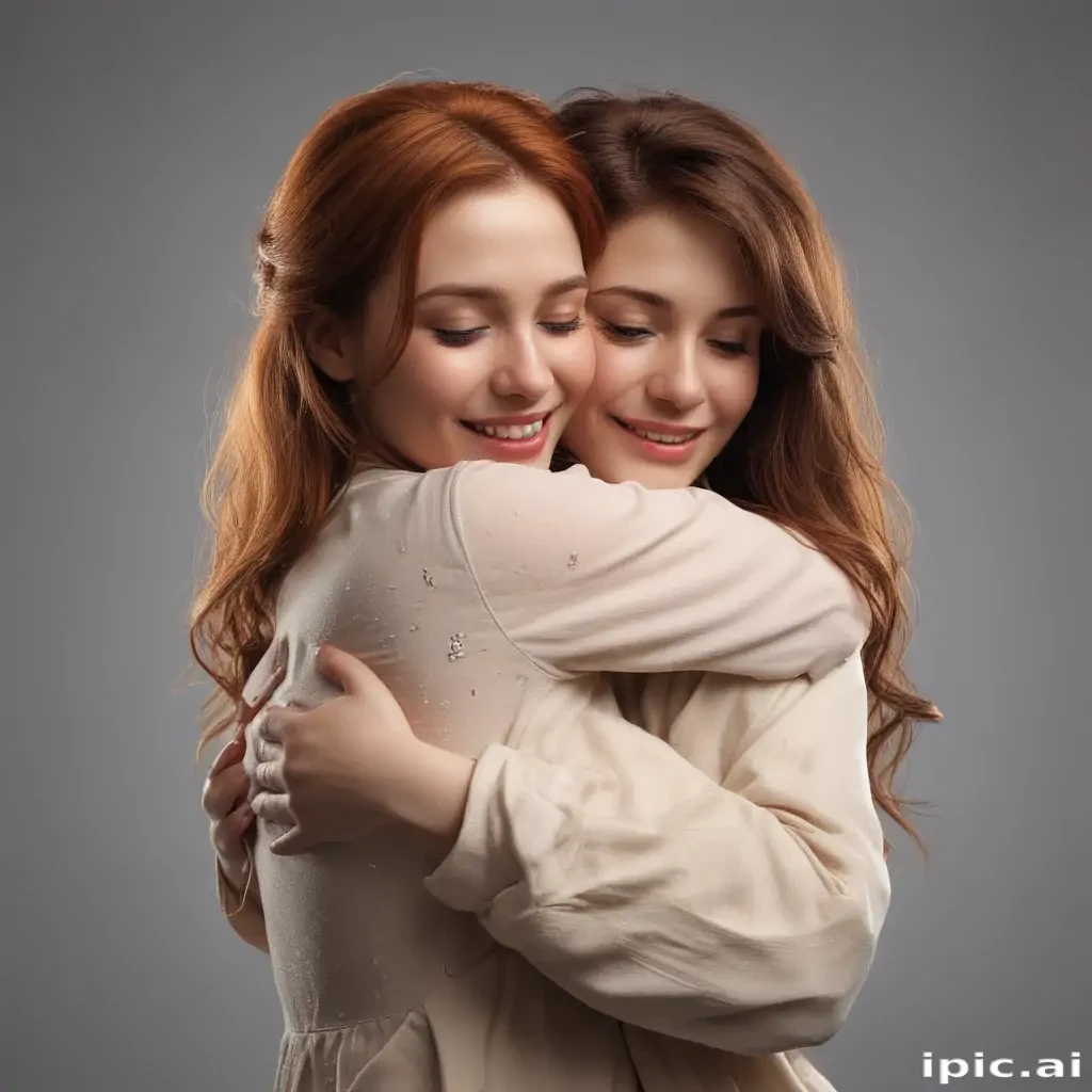 hugging png