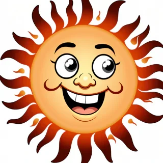 sun cartoon png