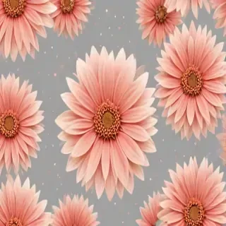 aesthetic flowers transparent background