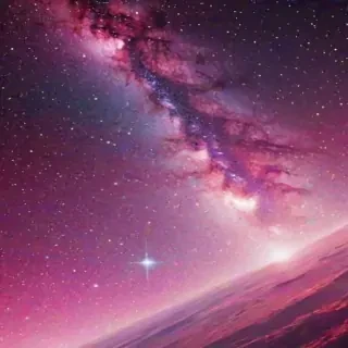 pink galaxy wallpaper