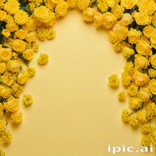 yellow aesthetic background