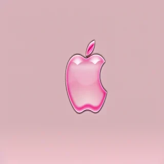 pink apple wallpaper
