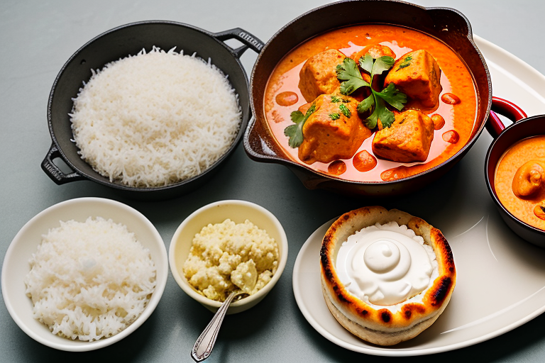 what to serve with butter chicken