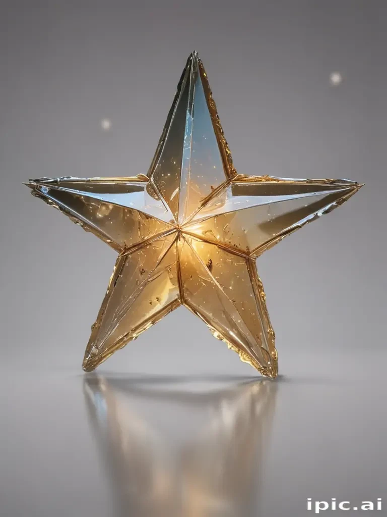 transparent star