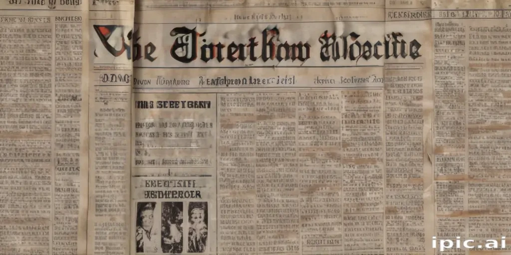 newspaper paper background