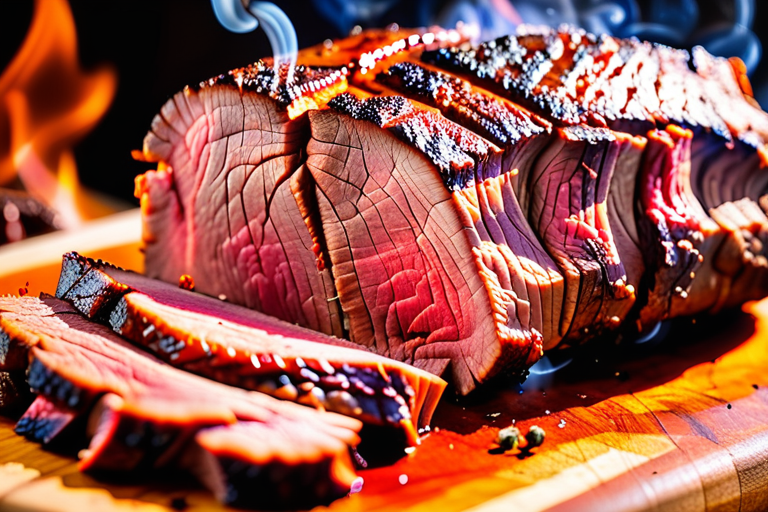 how long to smoke a 10lb brisket