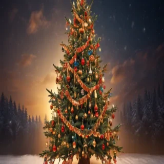 christmas tree wallpaper