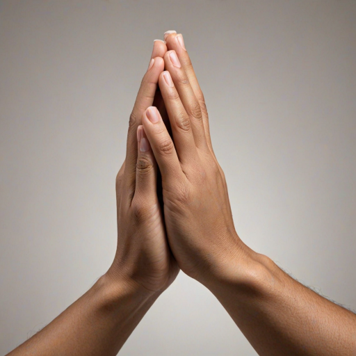 pray hands png