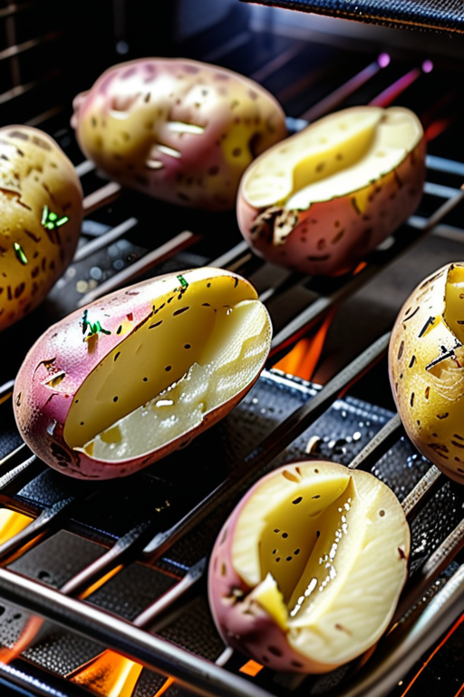 baking potatoes in the oven without foil