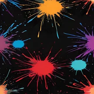 paint splatter transparent