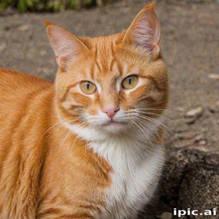 orange cat