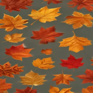 fall leaves png transparent