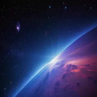 iphone wallpaper space