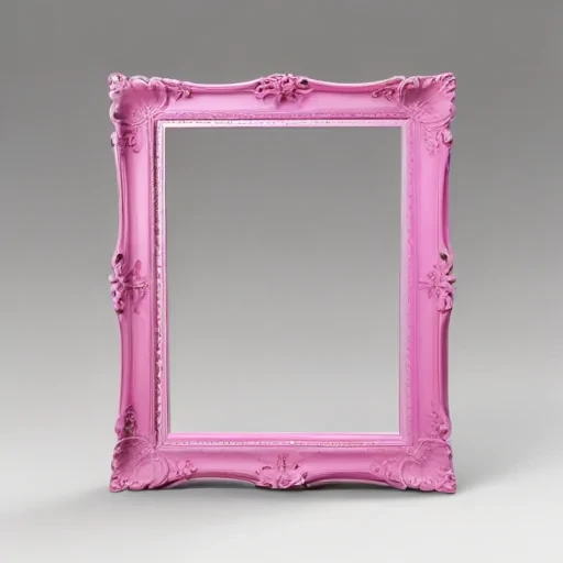 pink frame png