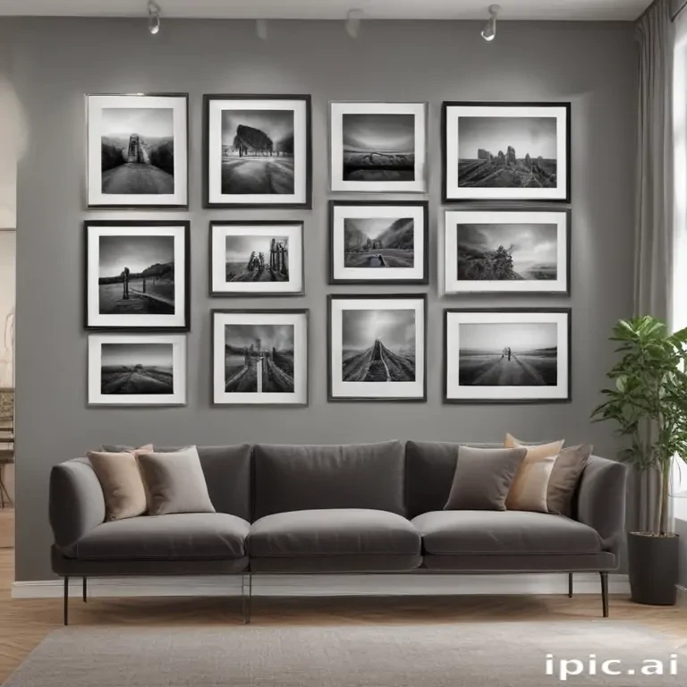 gallery wall mockup