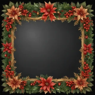 christmas frame clipart