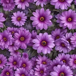 purple flowers png