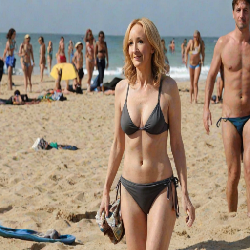 jk rowling bikini