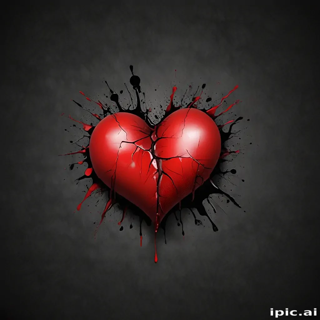 heart broke wallpaper