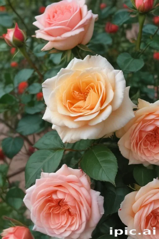 rose border