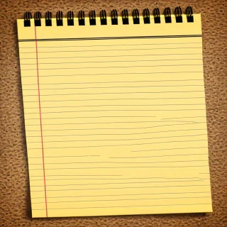 notepad paper background