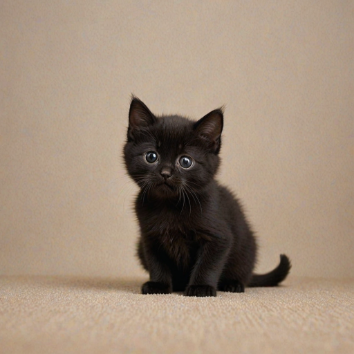 cute black cat wallpaper