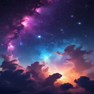 galaxy wallpaper iphone