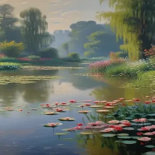 monet paintings wallpaper