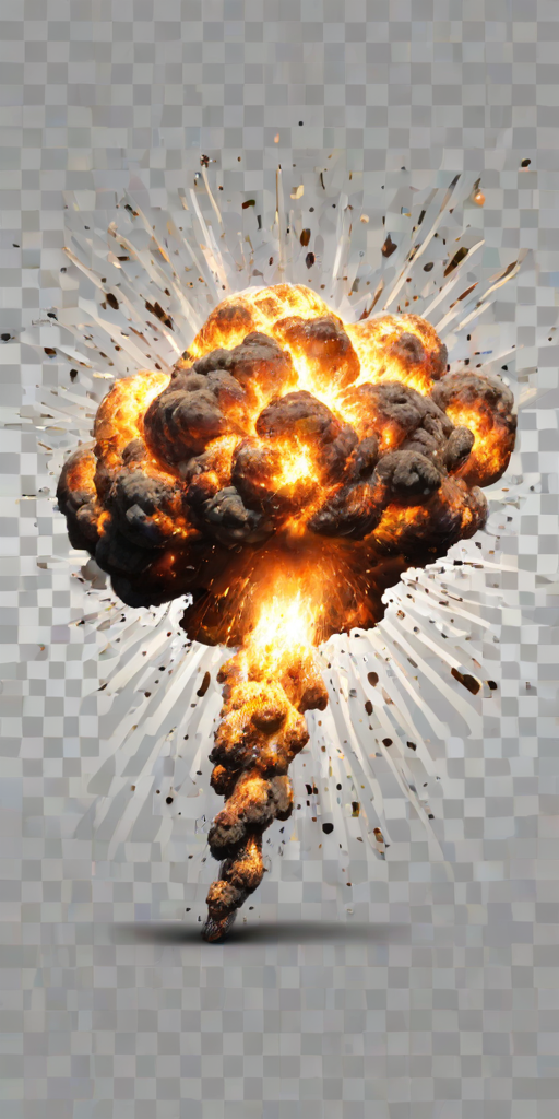 explosion transparent png