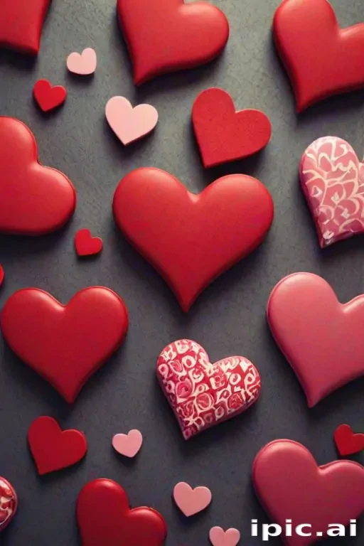 hearts wallpaper iphone