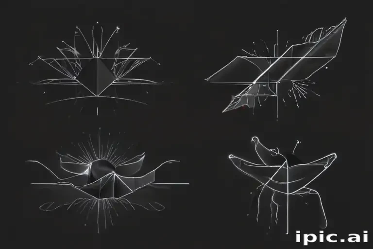 transparent line art