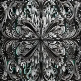black and white patterns