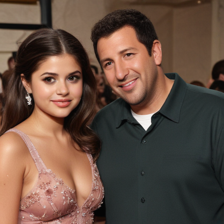 selena gomez and adam sandler