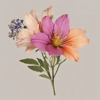pressed flower png