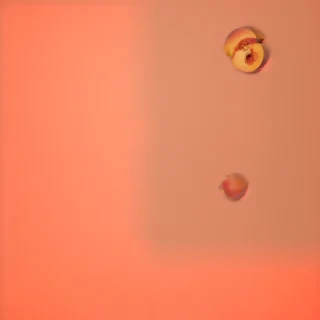 peach background