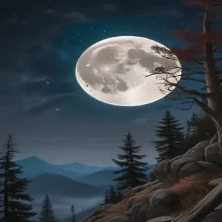 moon pic drawing