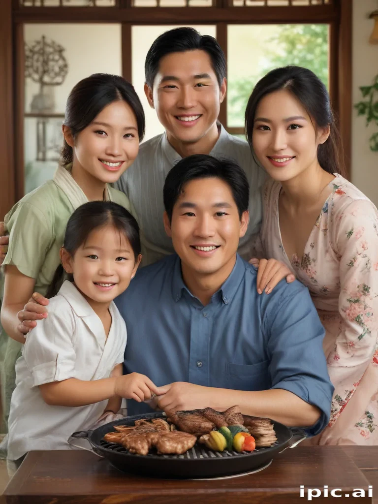 free use asian family