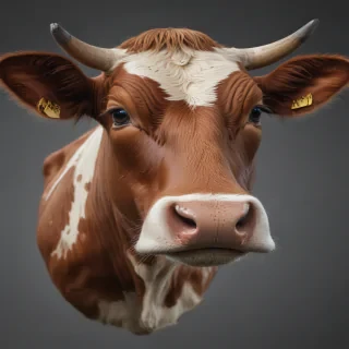 cow head png