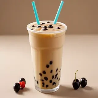 milk tea boba wallpaper