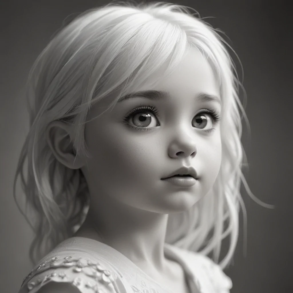cute black and white
