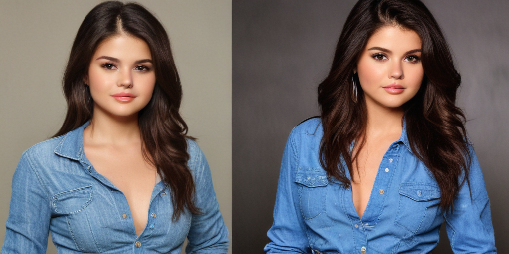 selena gomez before and after