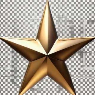 gold star png transparent