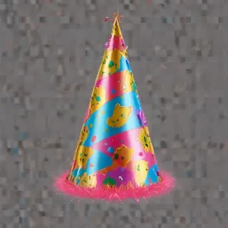 transparent background birthday hat